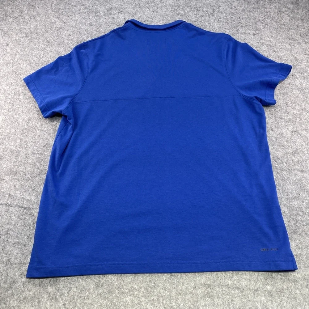 Nike Dri-Fit Florida Gators Blue Jordan Polo Embroidered Chest Logos, Mens XXL - Picture 8 of 9